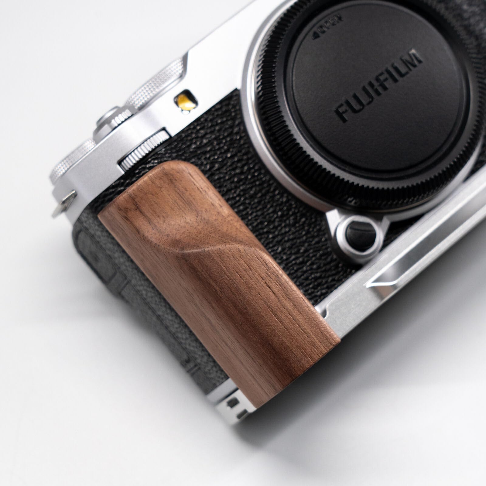 Amazon | XM 5 X-M 5カメラArca QR Lハンドルプレート用の木製ハンド